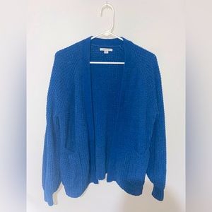 I am selling this blue American Eagle cardigan.